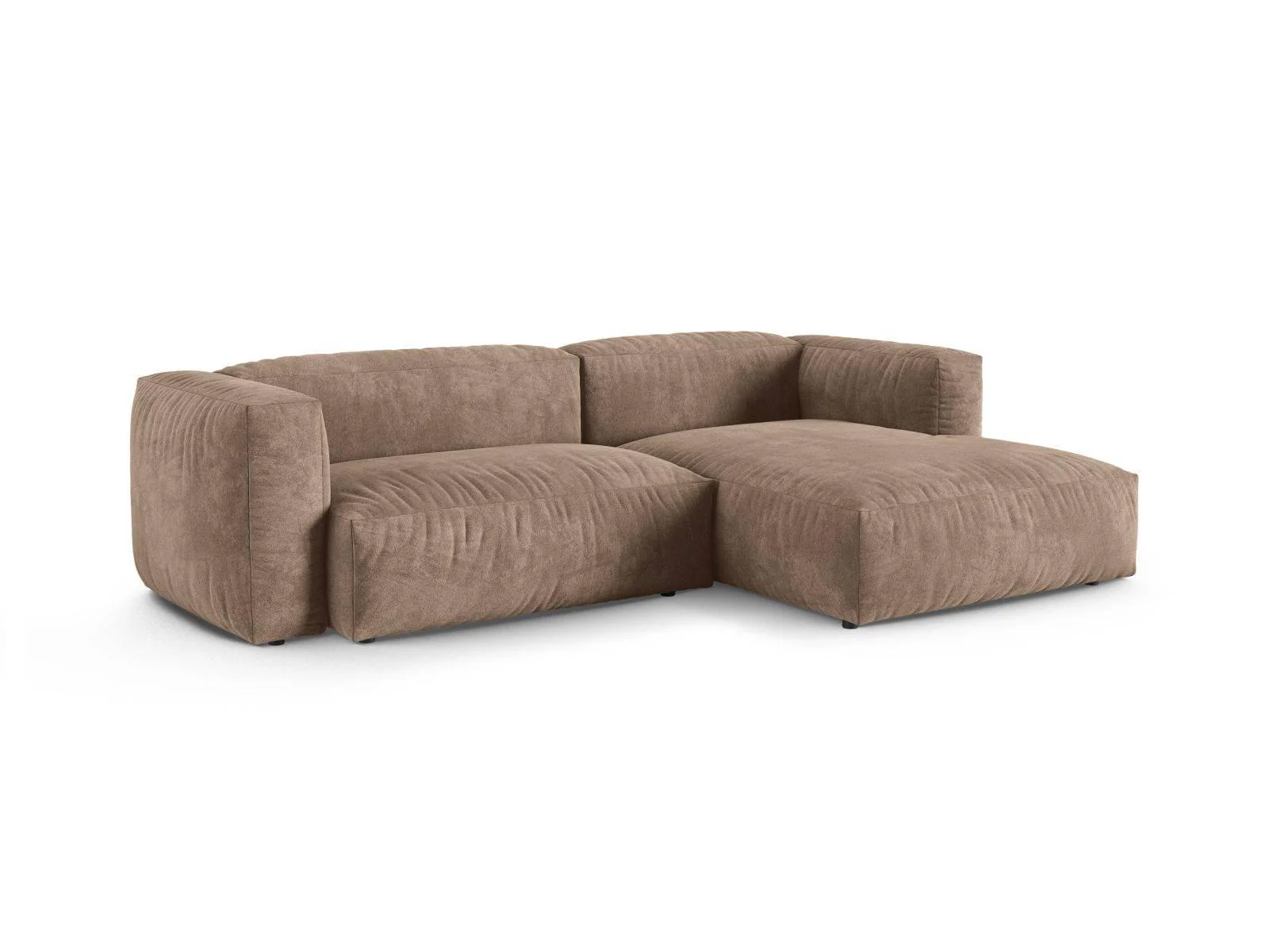 Modulaire hoekbank Martina rechts velvet