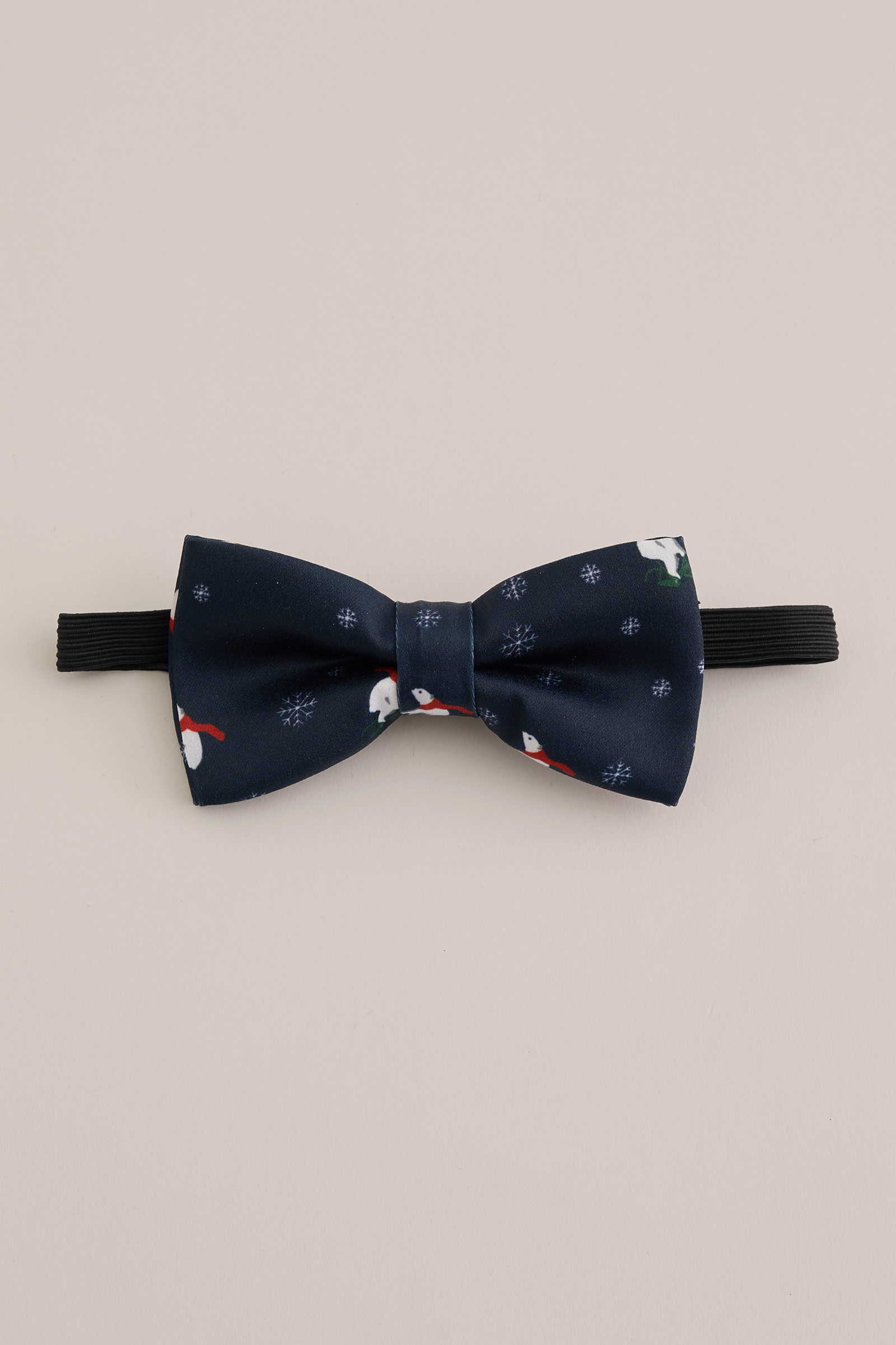 Jongens vlinderdas met kerstprint