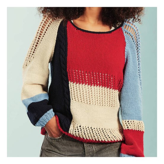 Knitcraft Mondrian Sweater Digital Pattern 0165