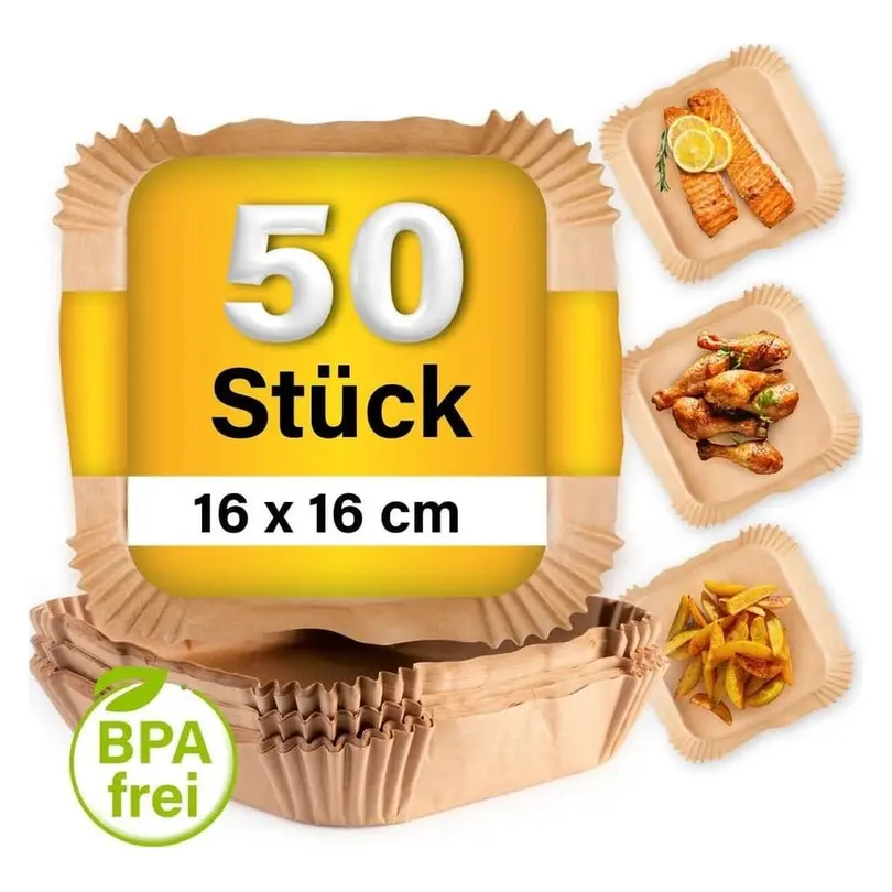 Backpapier 50er-Set Gourmetmaxx