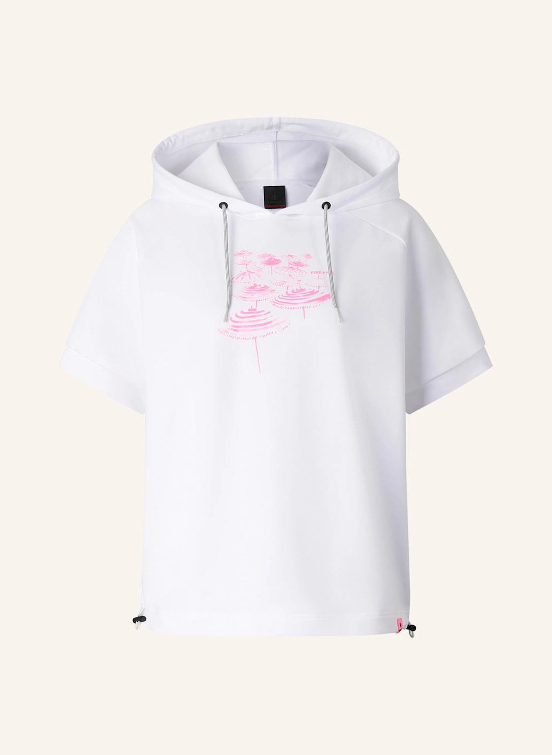 FIRE+ICE Kurzarm-Hoodie Sharon