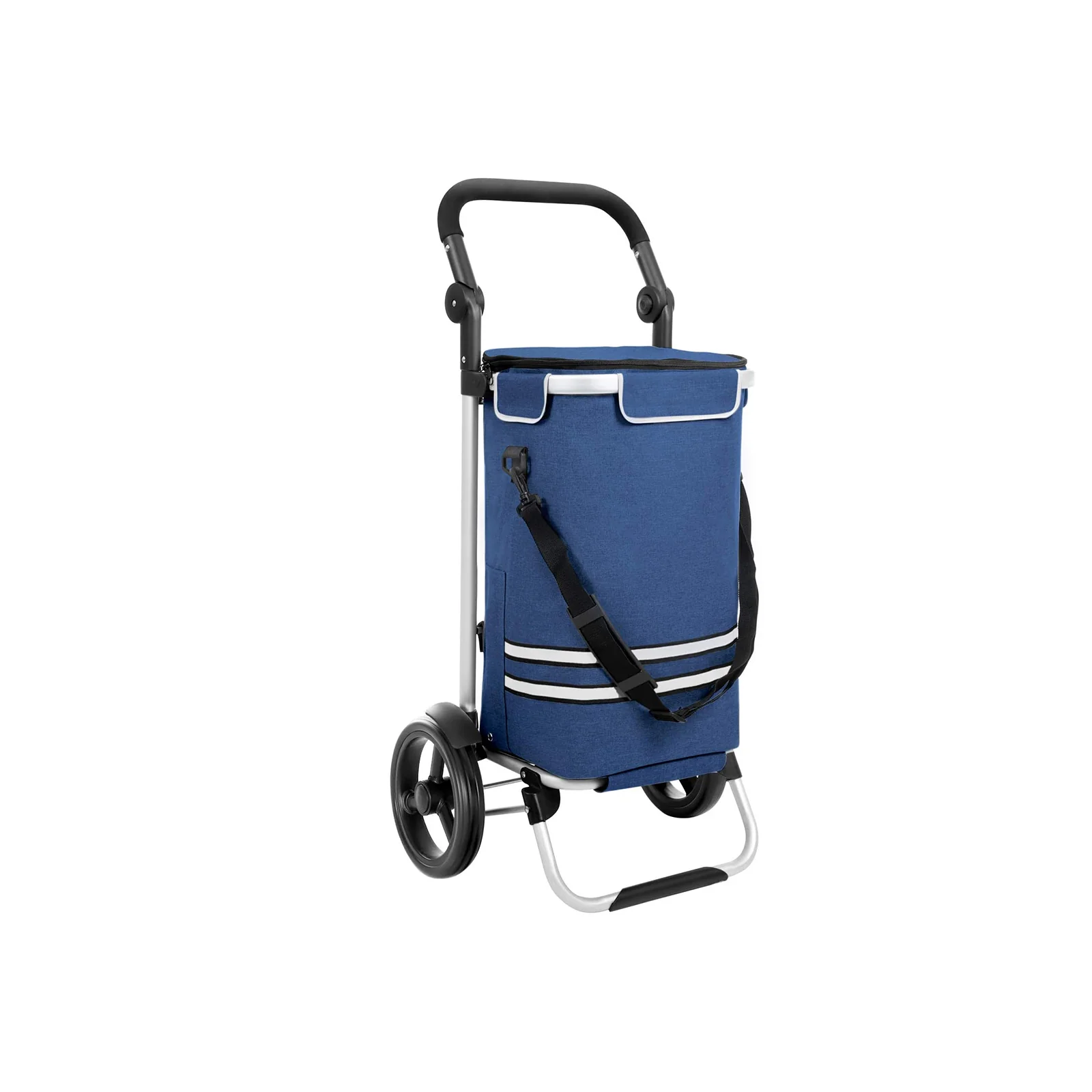 Caddie de courses avec sac isotherme