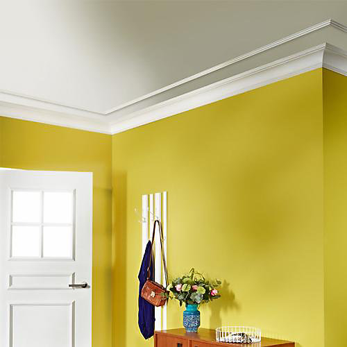 CB512 Corniche plafond Orac Decor - 10x10x200cm (h x p x L) - moulure décorative polystyrène Carton complet