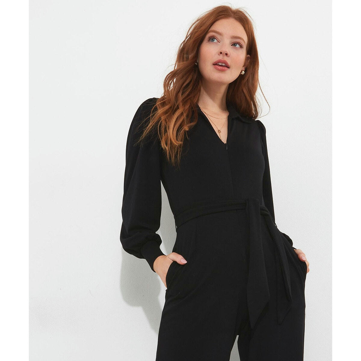 Combinaison longue avec ceinture