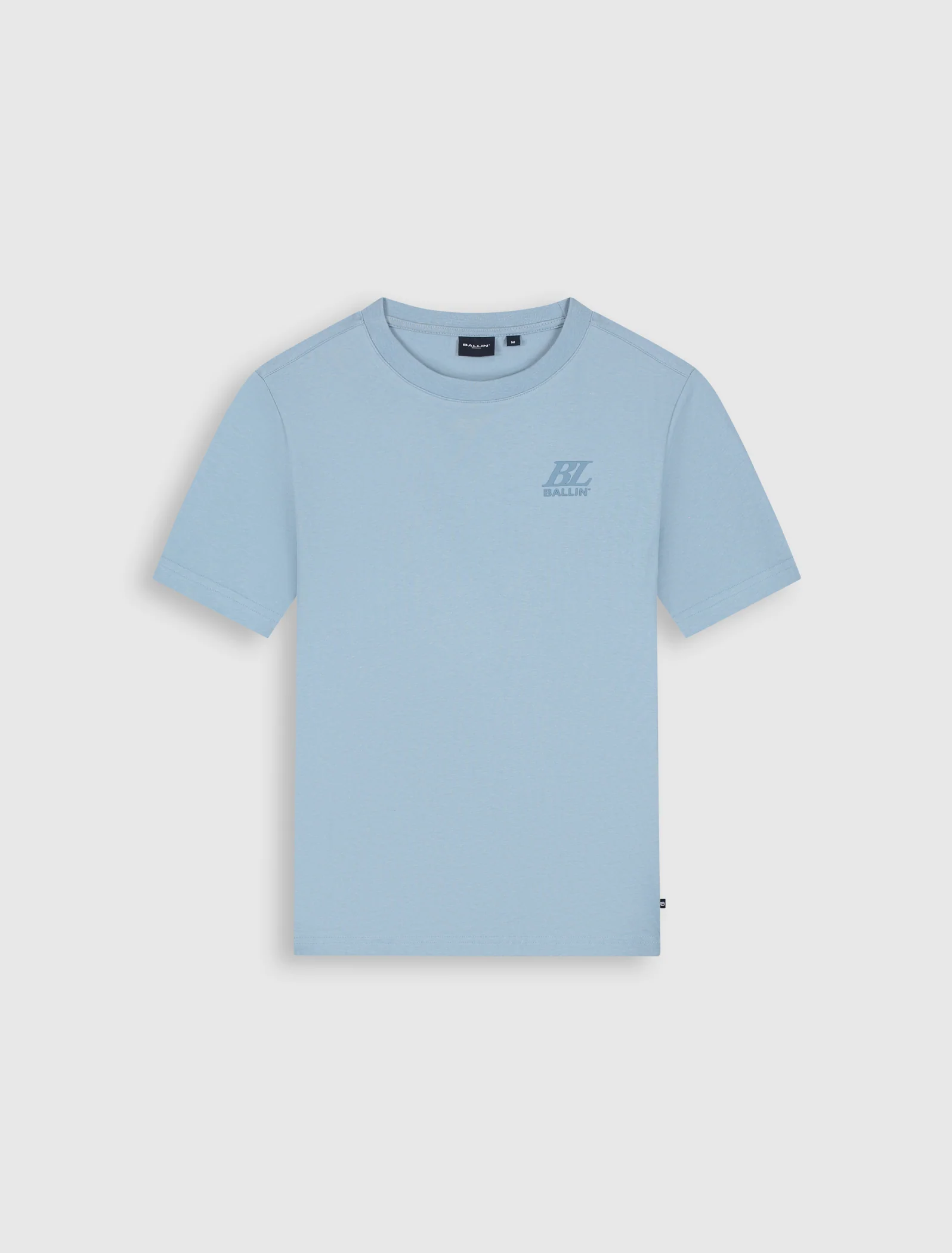 Monogram T-shirt | Blue Grey