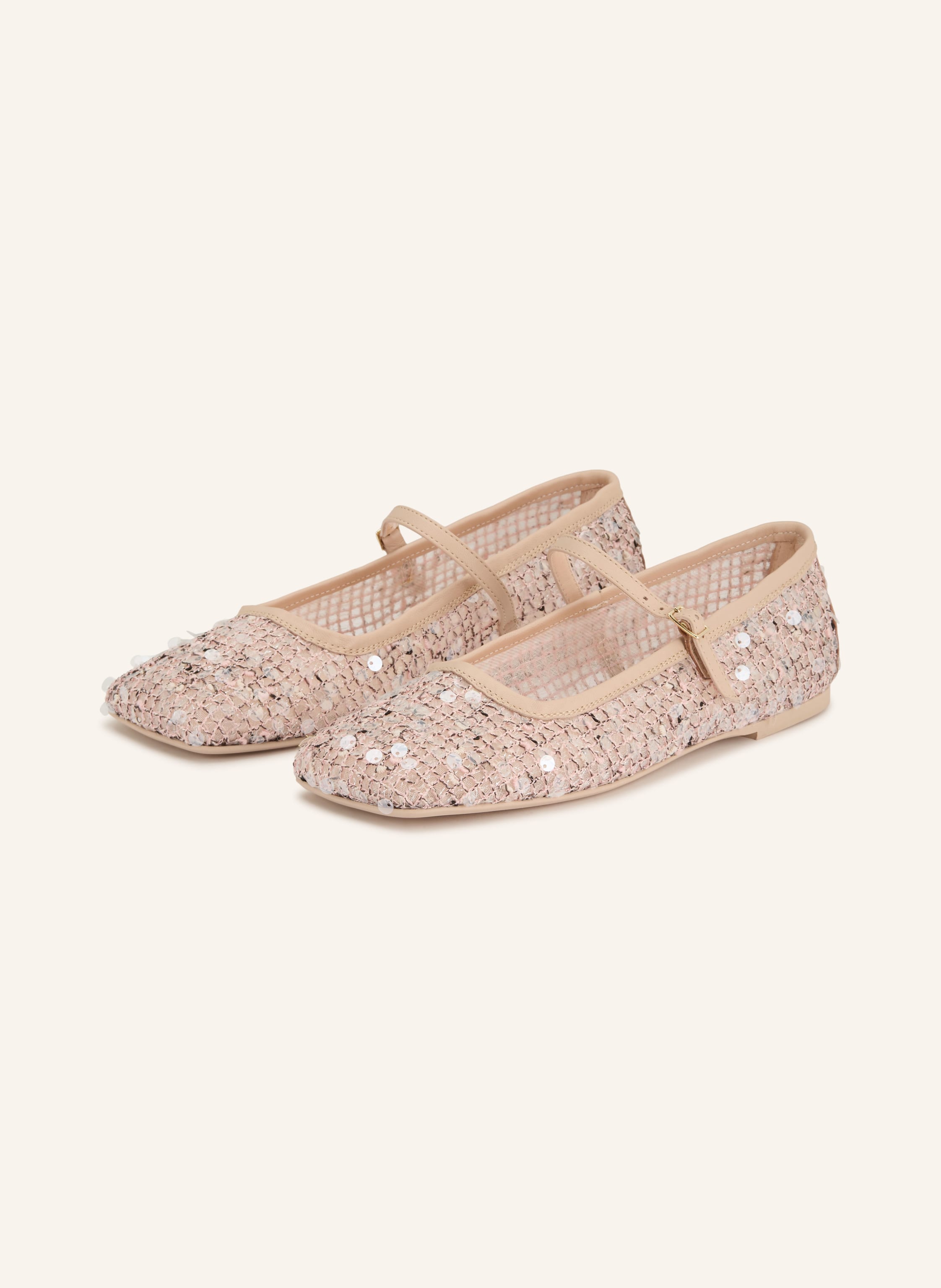 AGL Mary-Jane-Ballerinas CERAMIC MARY JANE mit Pailletten