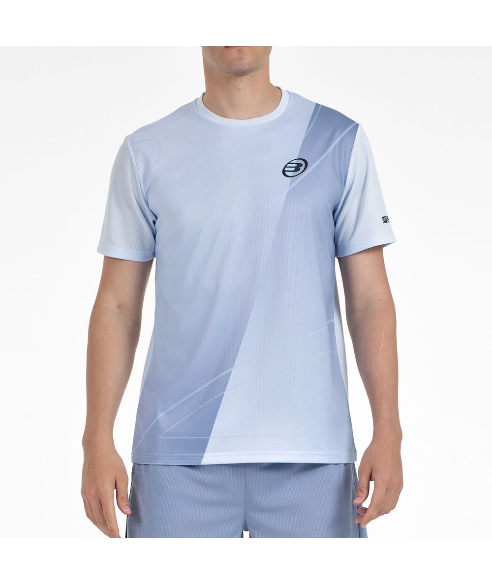 CAMISETA BULLPADEL CUMBRE AZUL GLACIAR