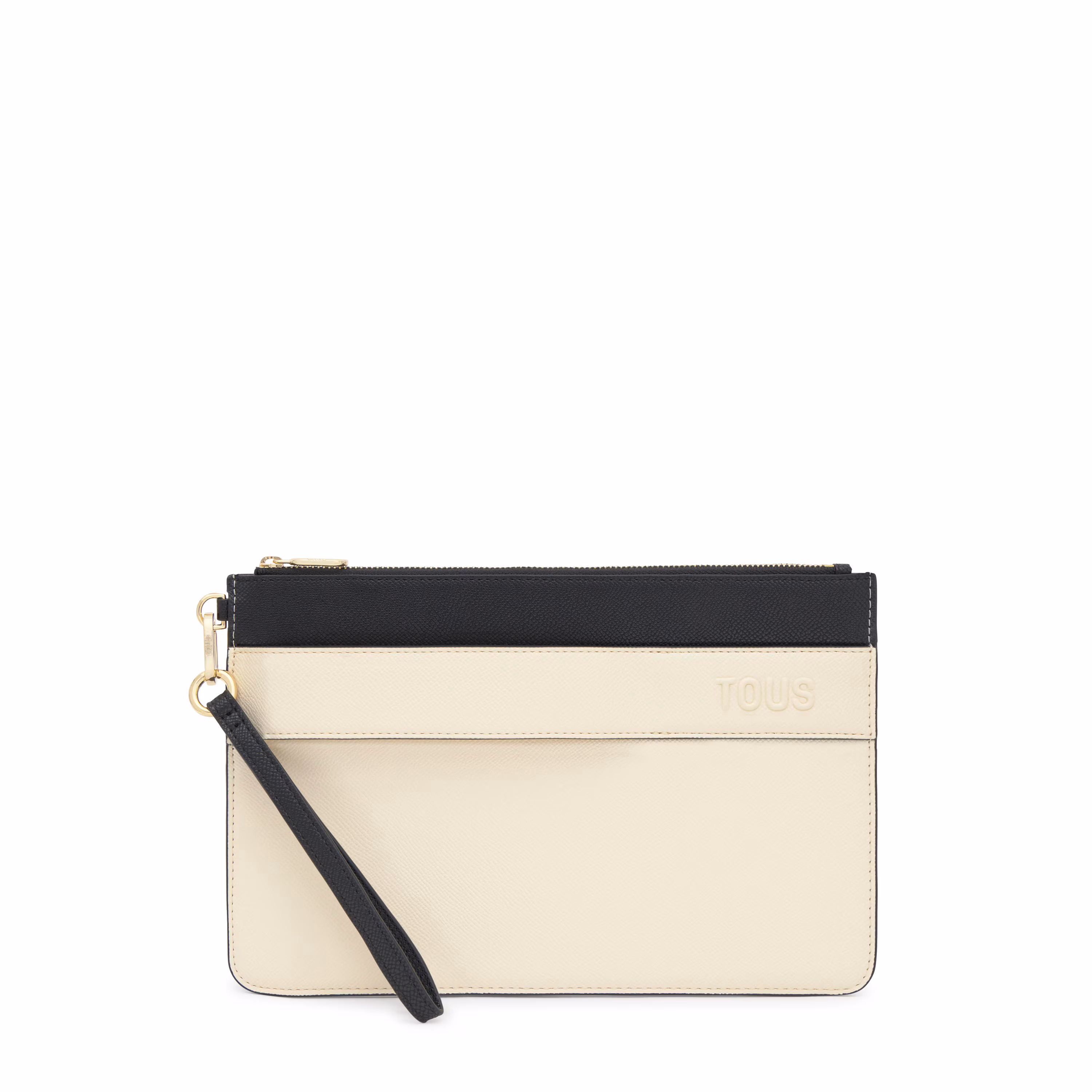 Clutch negro Audree Saffiano