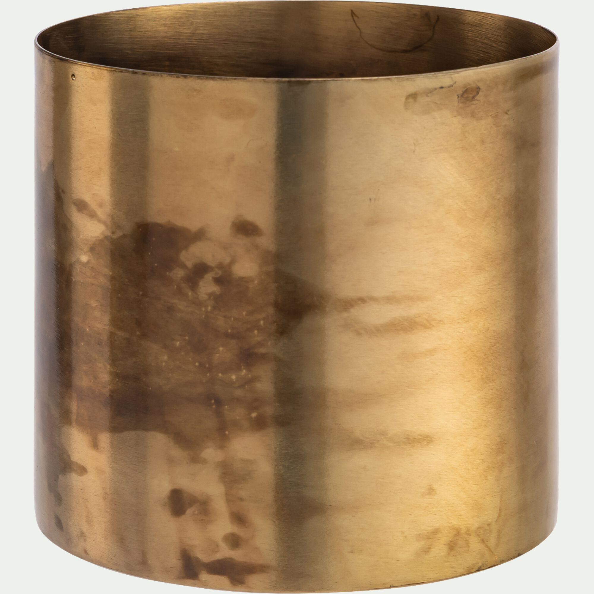 CAPUCIN - Cache-pot en fer D13cm - doré