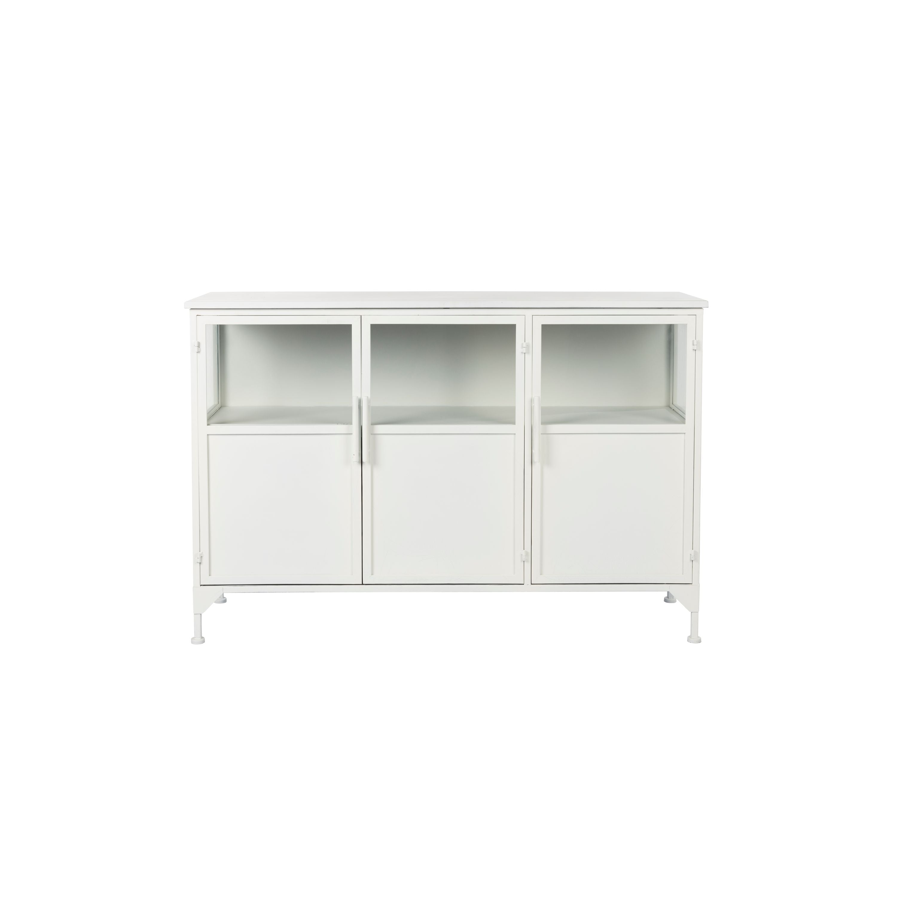Housecraft Living Miya Kast/ Opbergkast Laag Metaal Wit