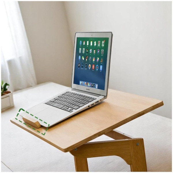 Wielofunkcyjne Biurko Stolik Pod Laptop Tablet, Składane 60 X 35 Cm Stl21