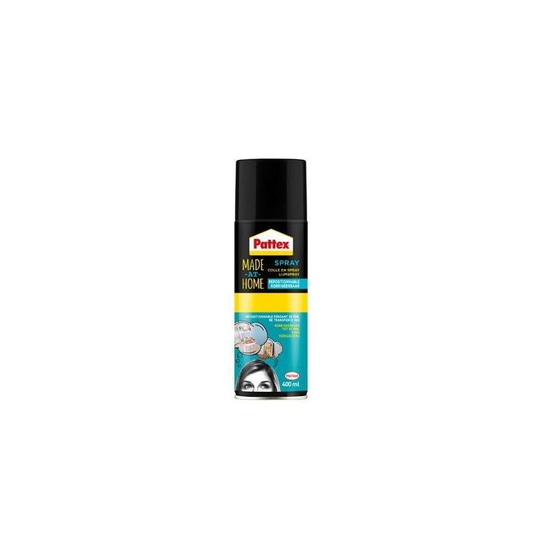 Colle en spray repositionnable Made at Home 0,4 L PATTEX