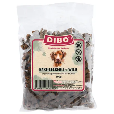 DIBO BARF treats with game