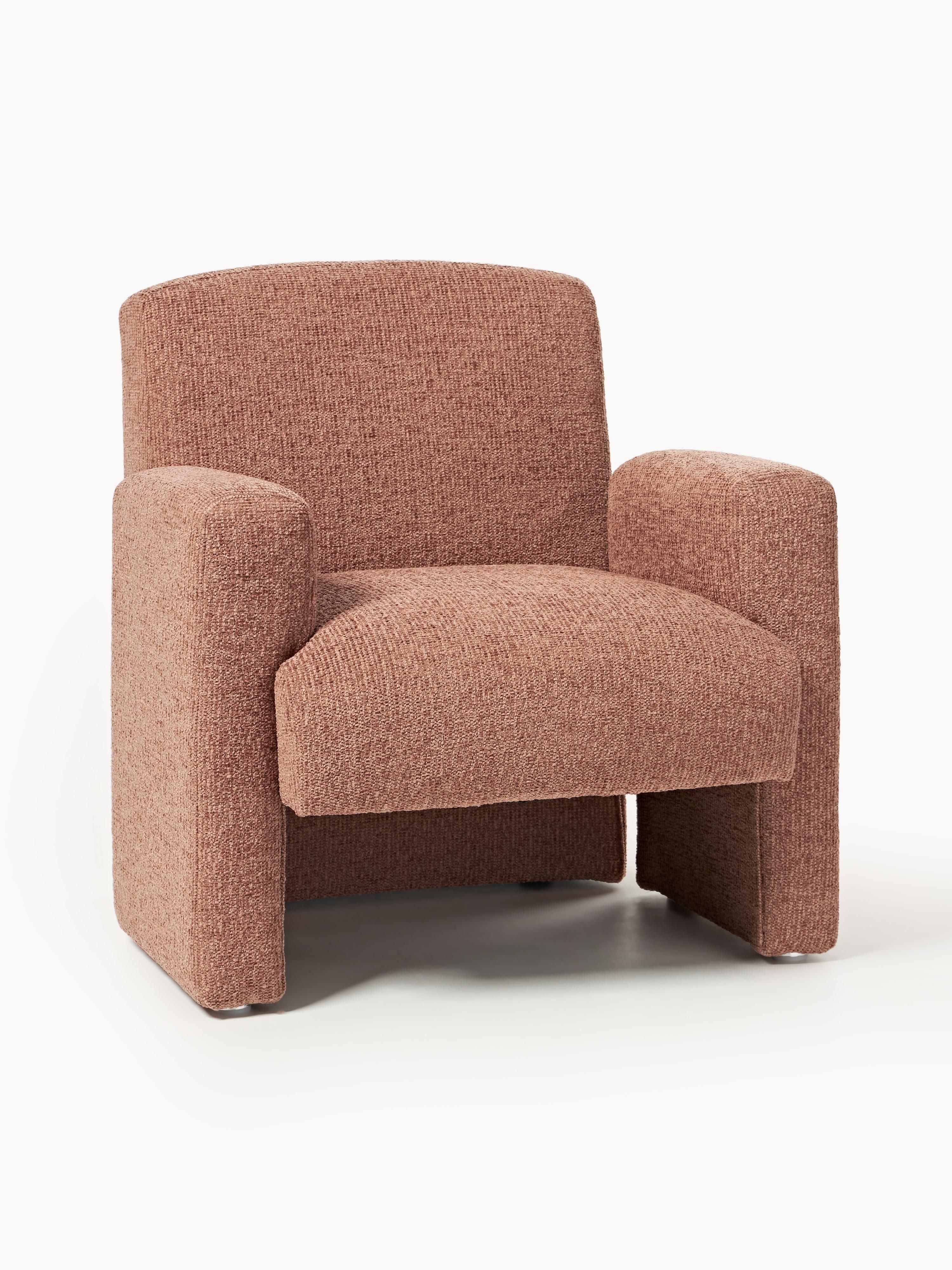Bouclé-Loungesessel Aven