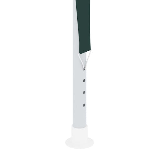 NNEVL Professional Party Tent with Side Walls 2x2 m Green 90 g/m&sup2;