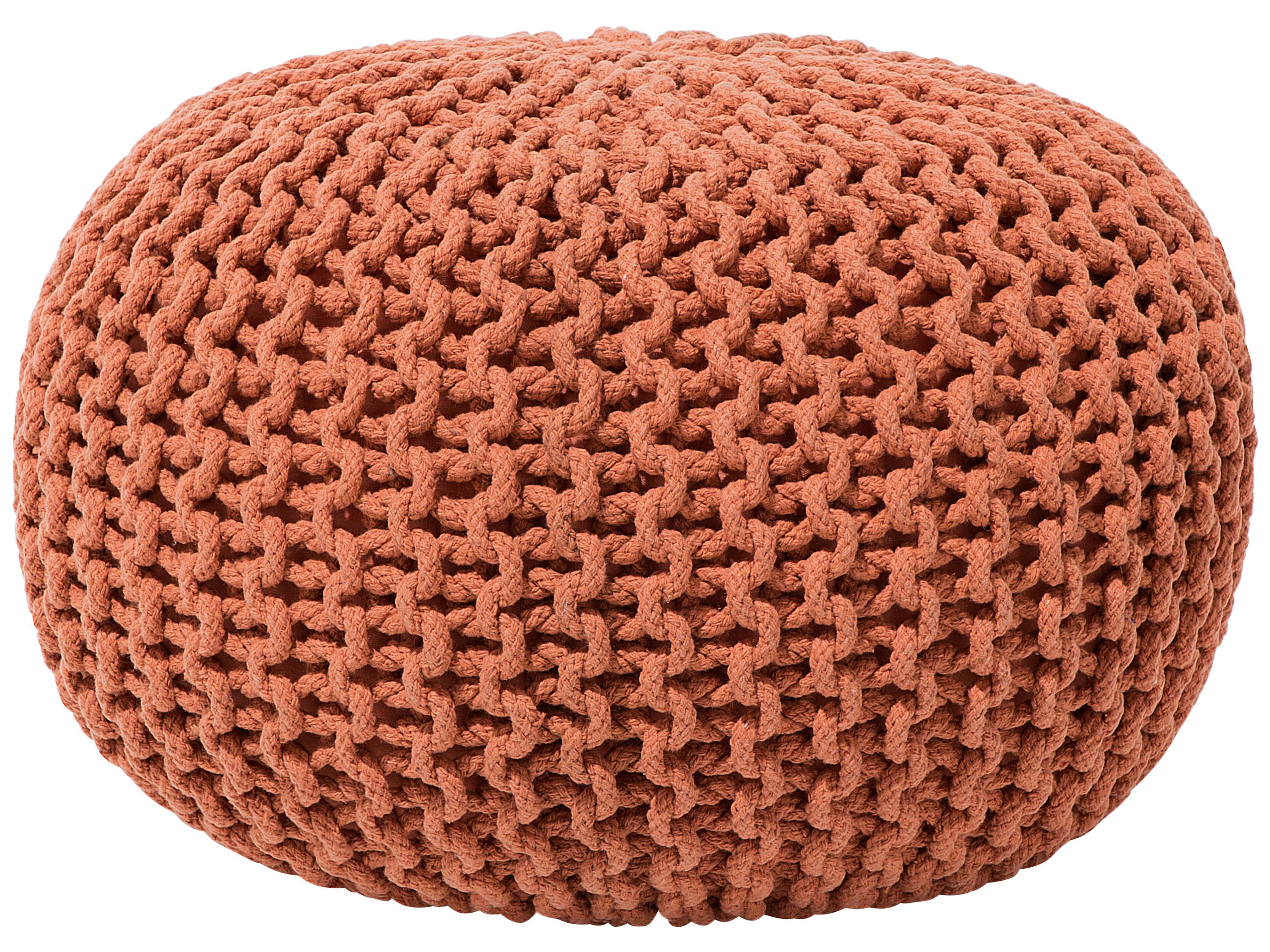 Pouffe CONRAD Cotton Copper