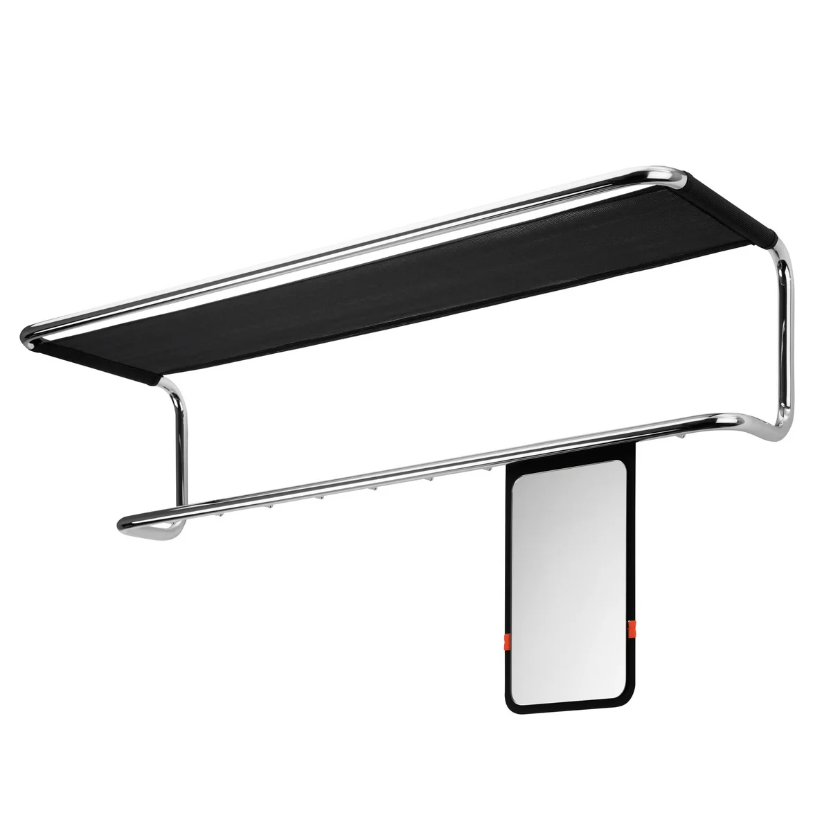 Thonet - S 1520 Wandgarderobe, schwarz