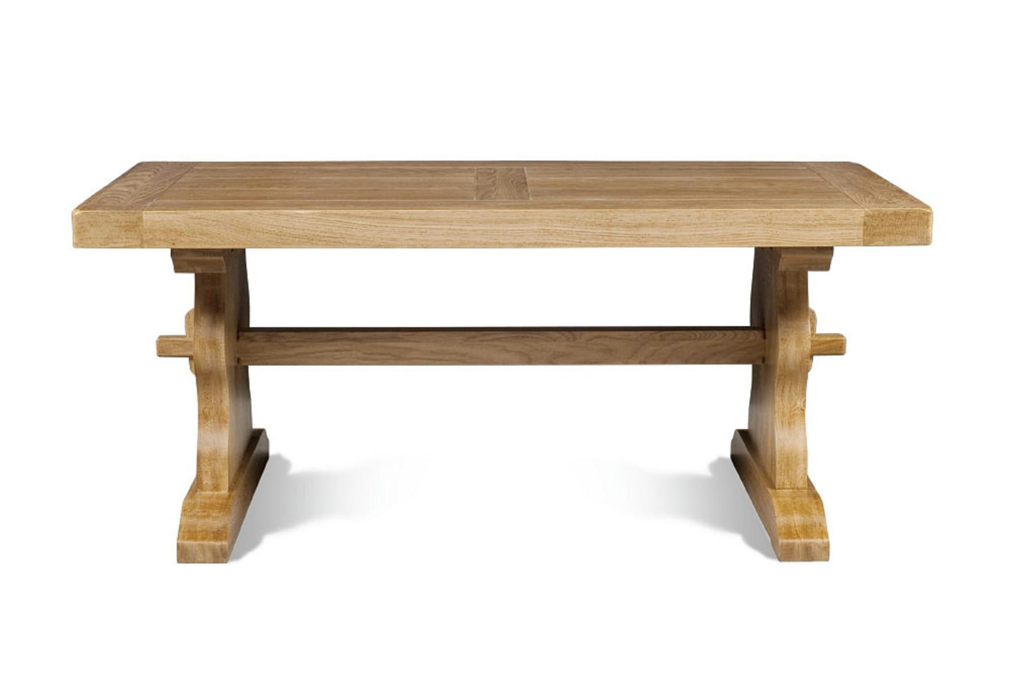 LA BRESSE - Table monastère bois chêne massif L180