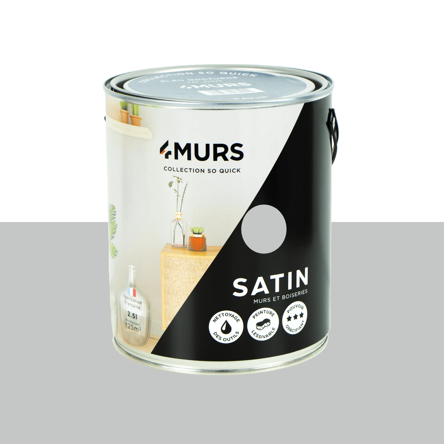 So Quick Peinture Peinture fleur de sel Satiné