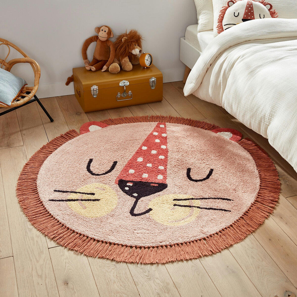 Tapis enfant tête de lion, Junglito