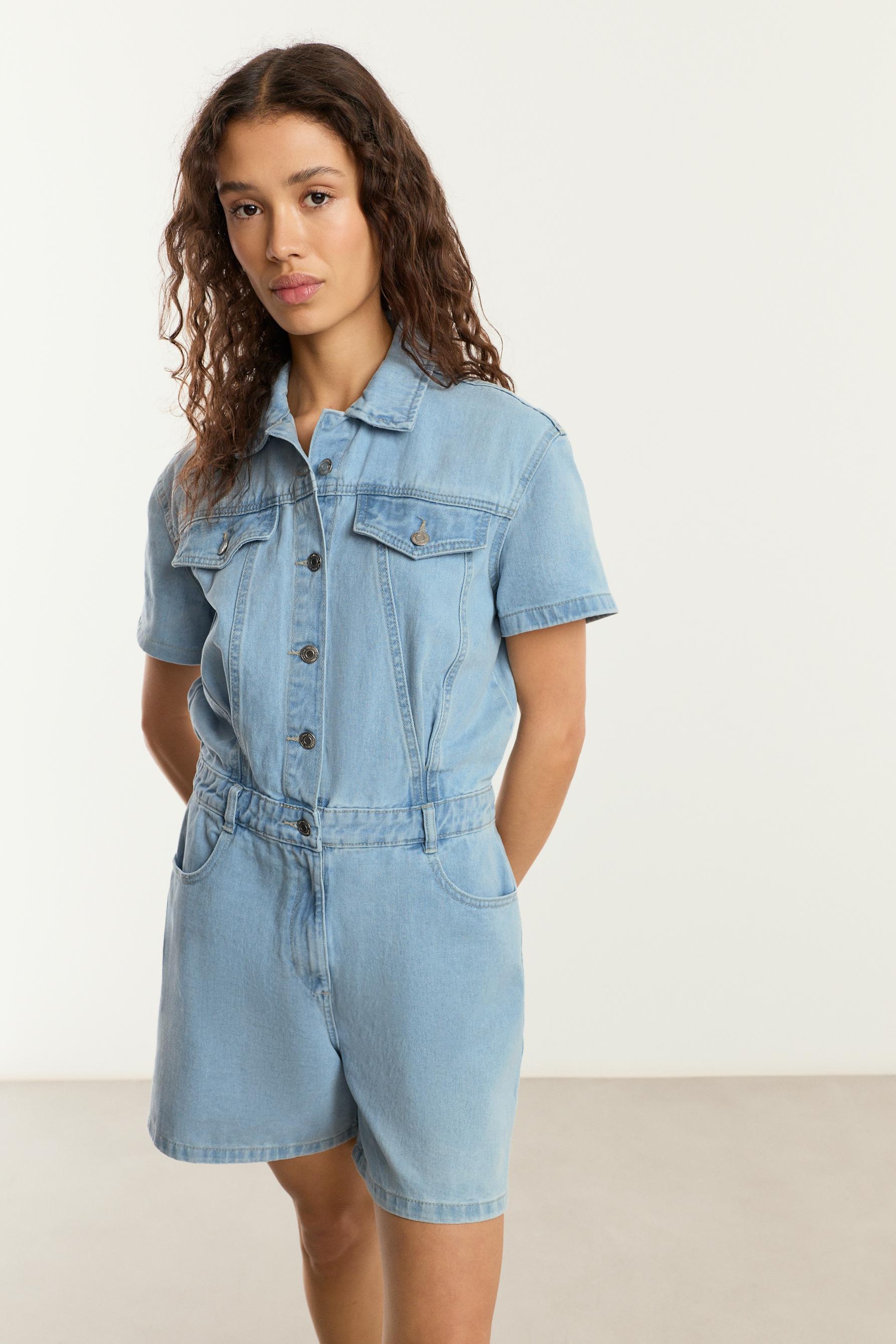 Mono corto denim