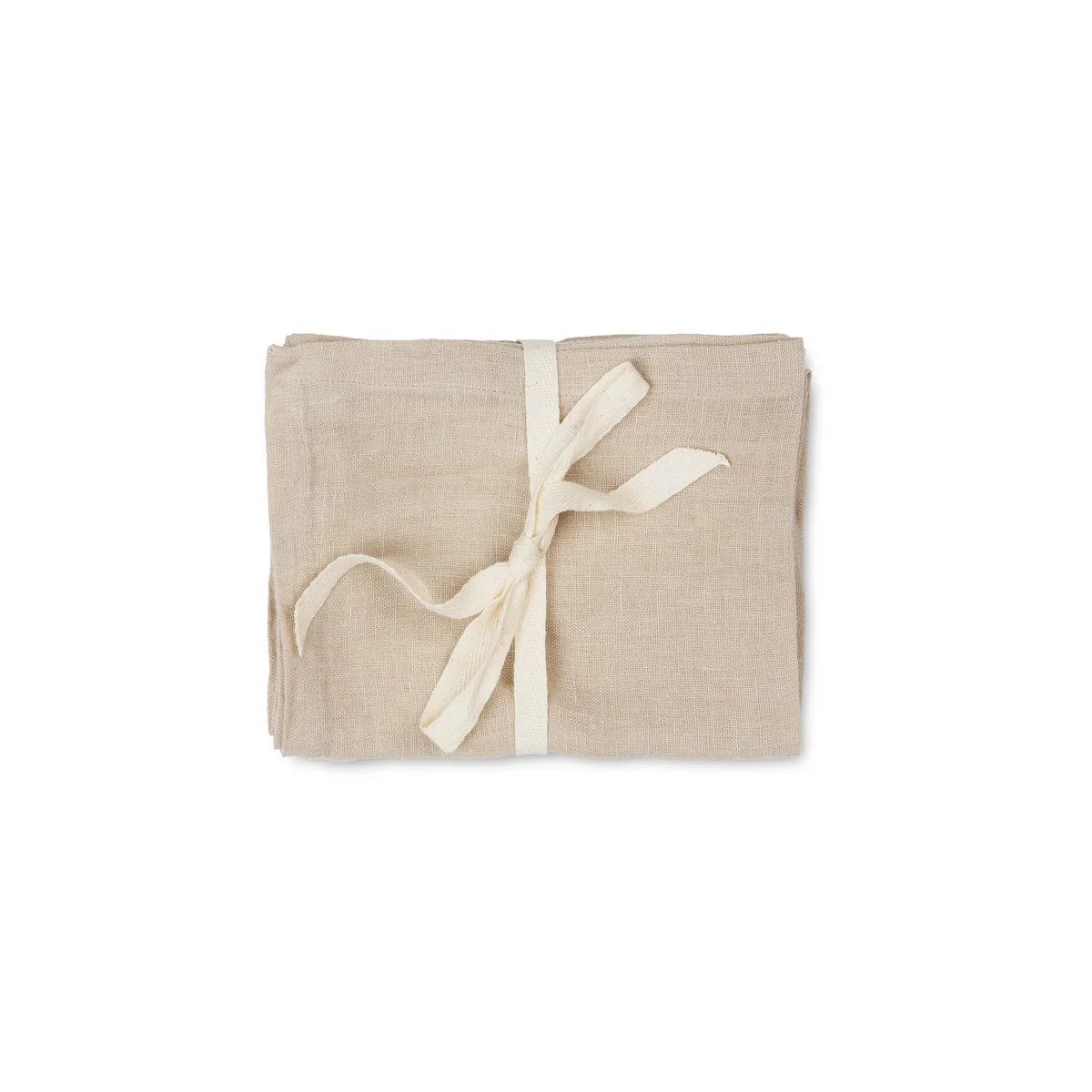 Ferm Living - Leinen Servietten, 45 x 45 cm, natural (2er-Set)