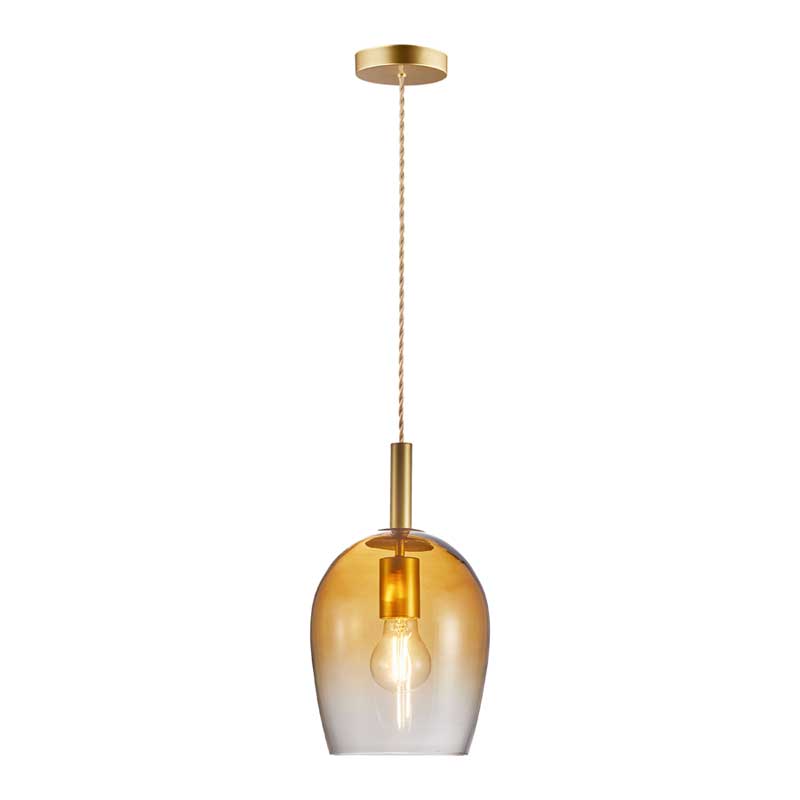Nordlux Uma Hanglamp - Ø18cm - E27 - Amber