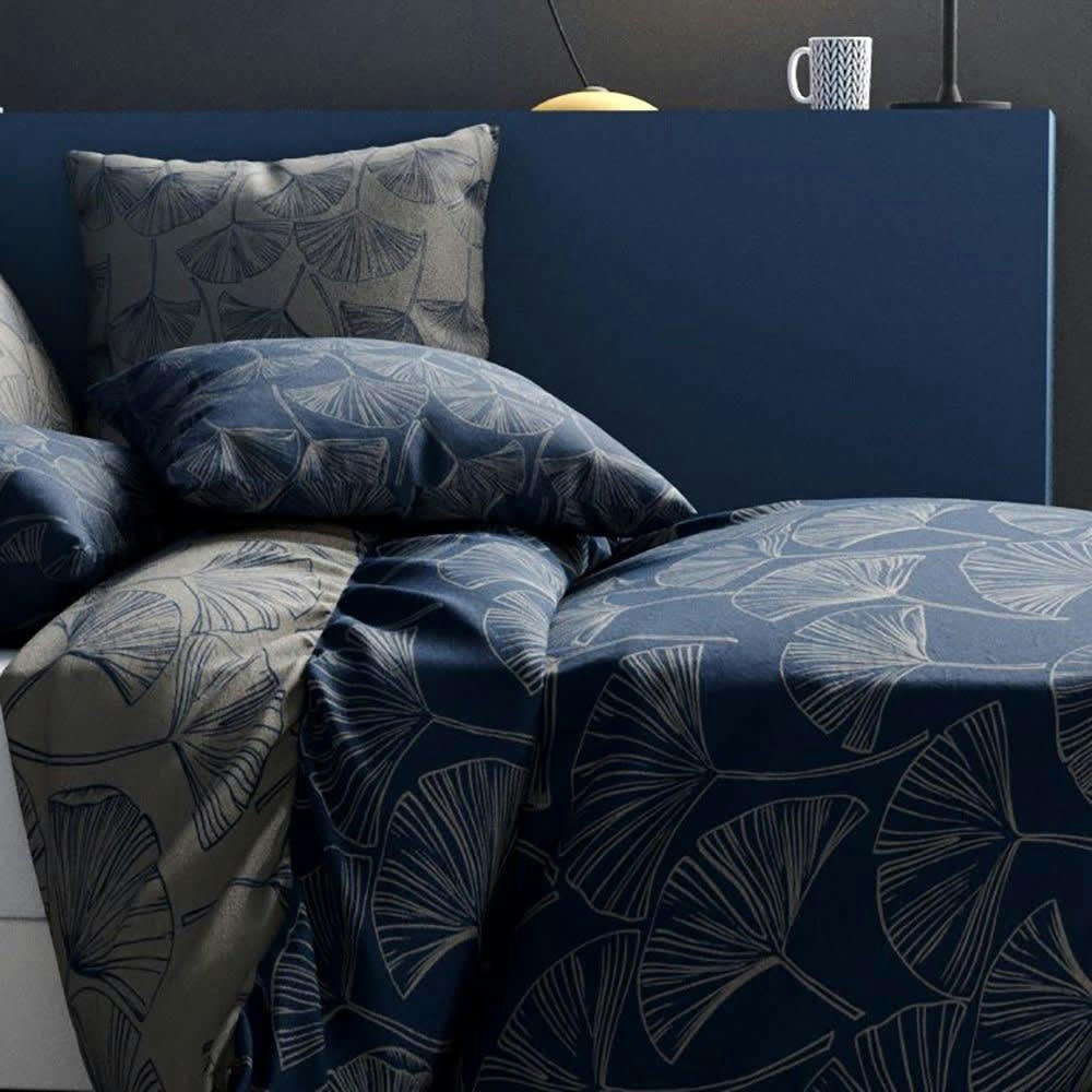 EDO - Parure de couette 100% coton 57 fils imprimée 240x220 2 taies