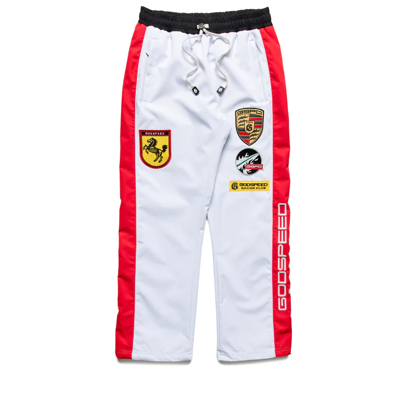 Godspeed New York GRC Track Pants - White/Red