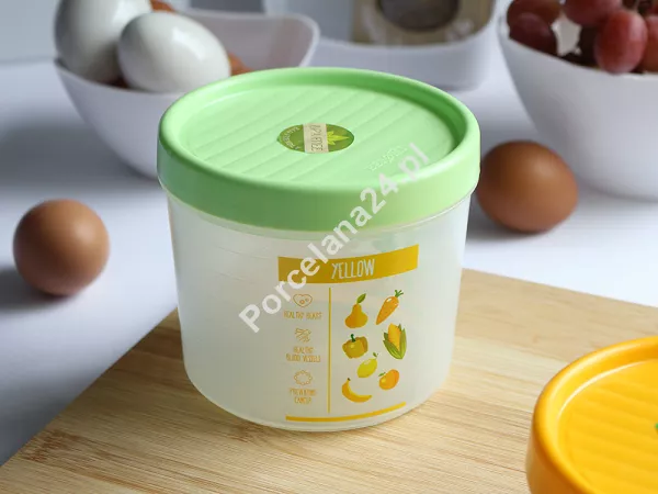 Pojemnik okrągły 0,8 L Berossi - Vitaline słoneczny 1Y.POJ.VIT-S0,8L