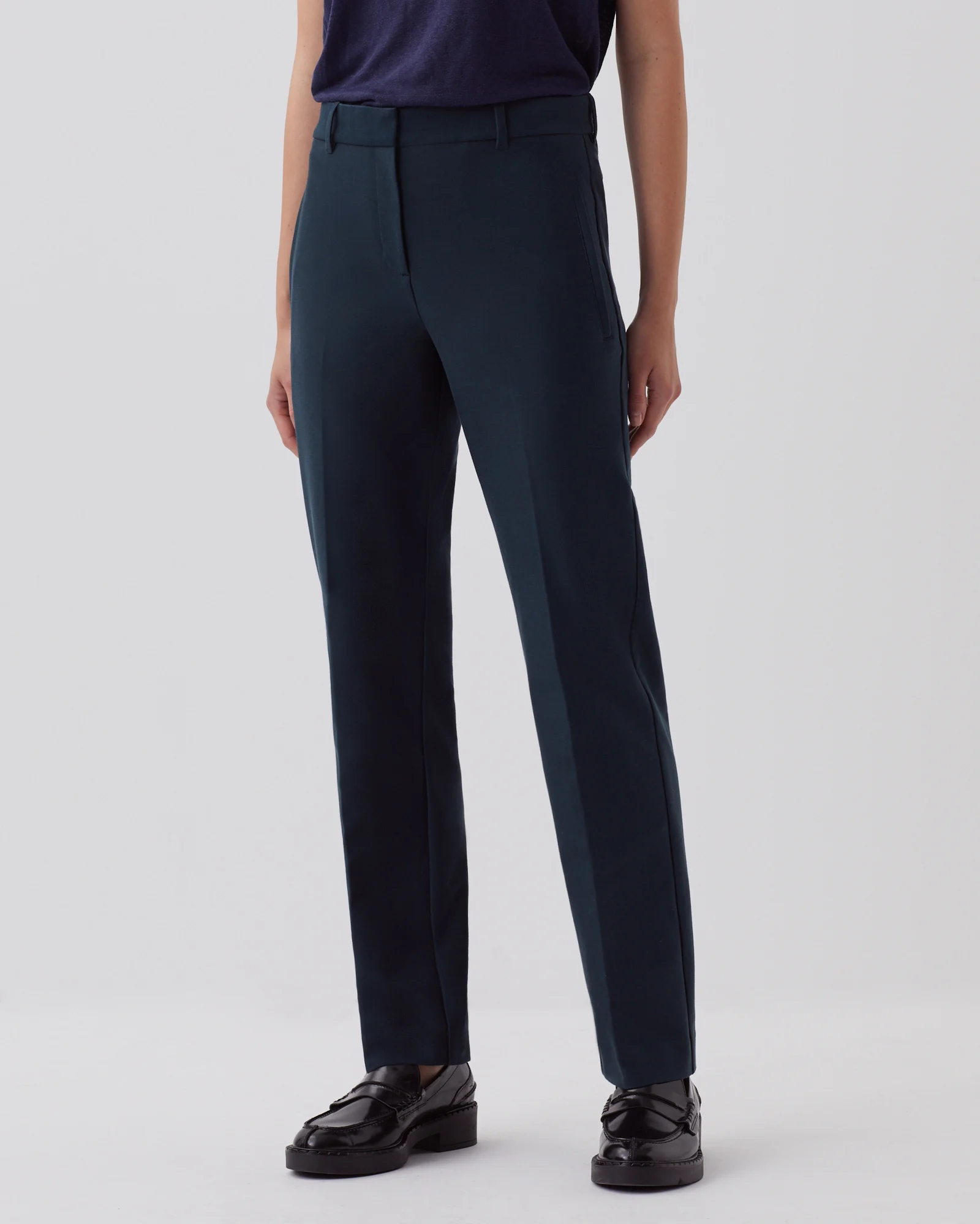 Pantalon droit ajusté COLETTE