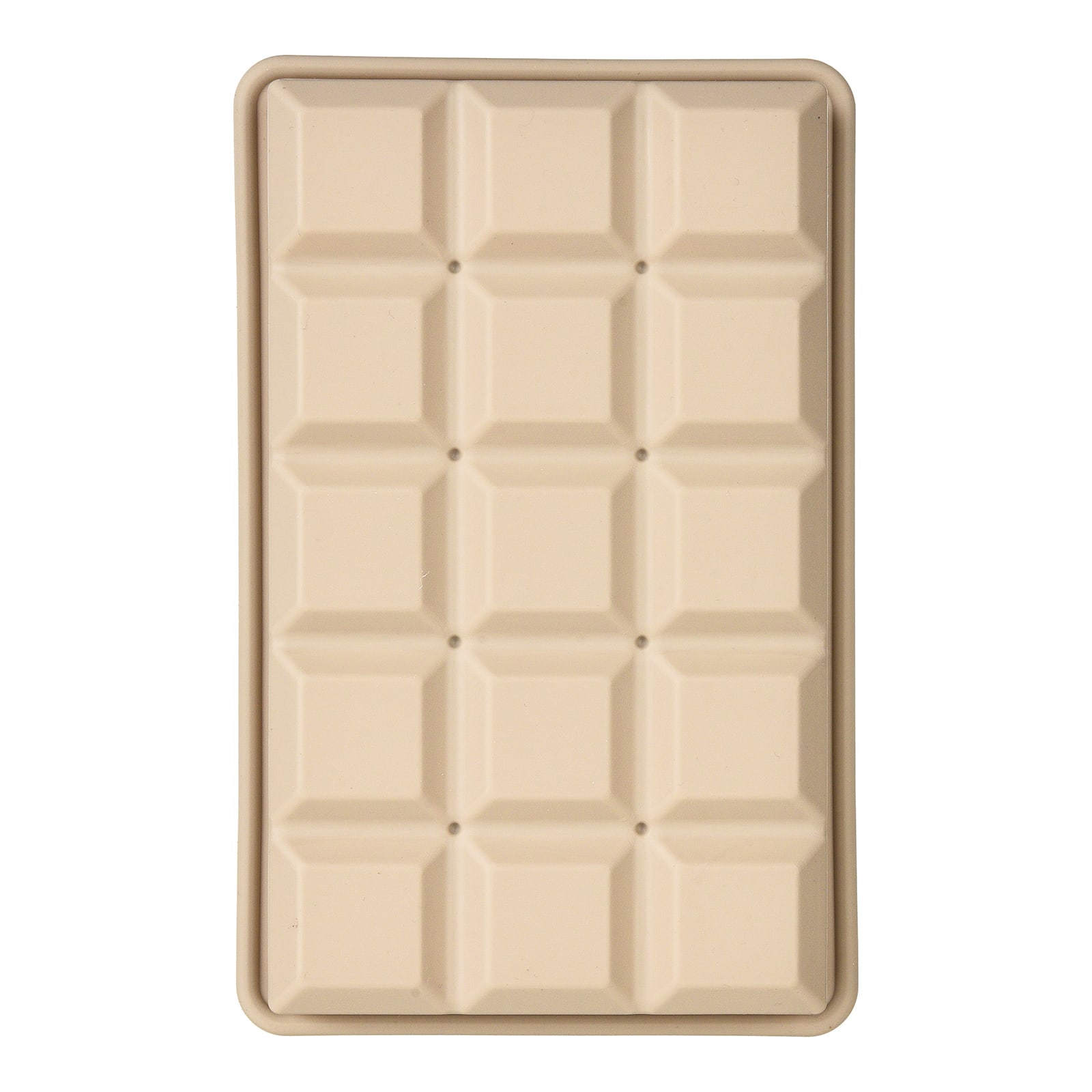 Eiswürfelform Würfel Creme,L 190 x B 120 mm
