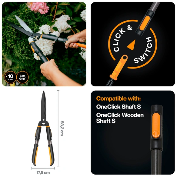 Heckenschere »OneClick«, Hedge Shear, BxL: 17,5 x 87,2 cm