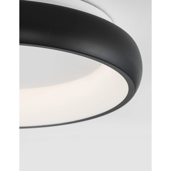 Deckenleuchte »Albi «, LED, 32 W, Höhe: 8,5 cm, schwarz