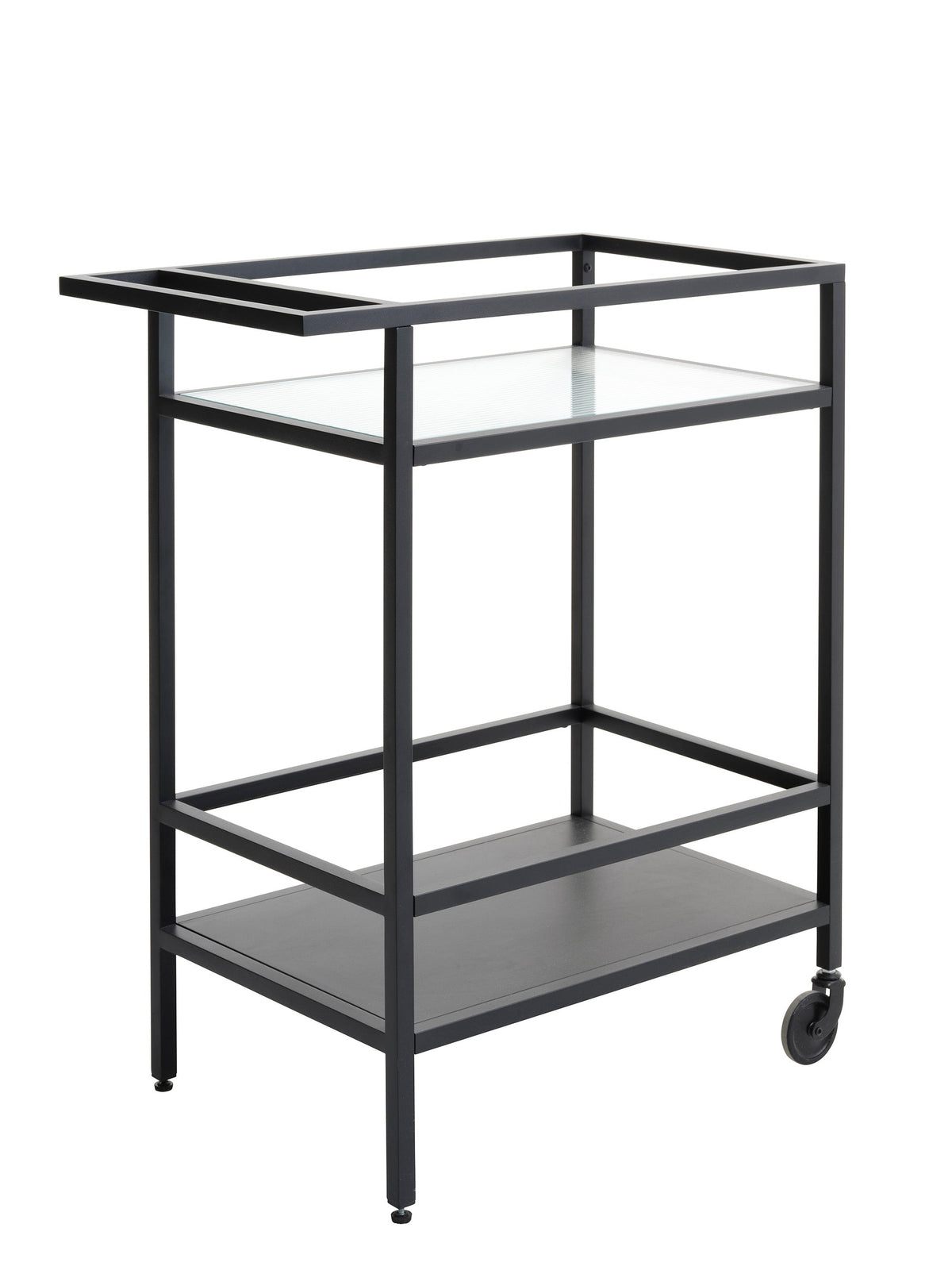 Rebellenclub Bijzettafel Omeo - 70 x 42 cm - Zwart