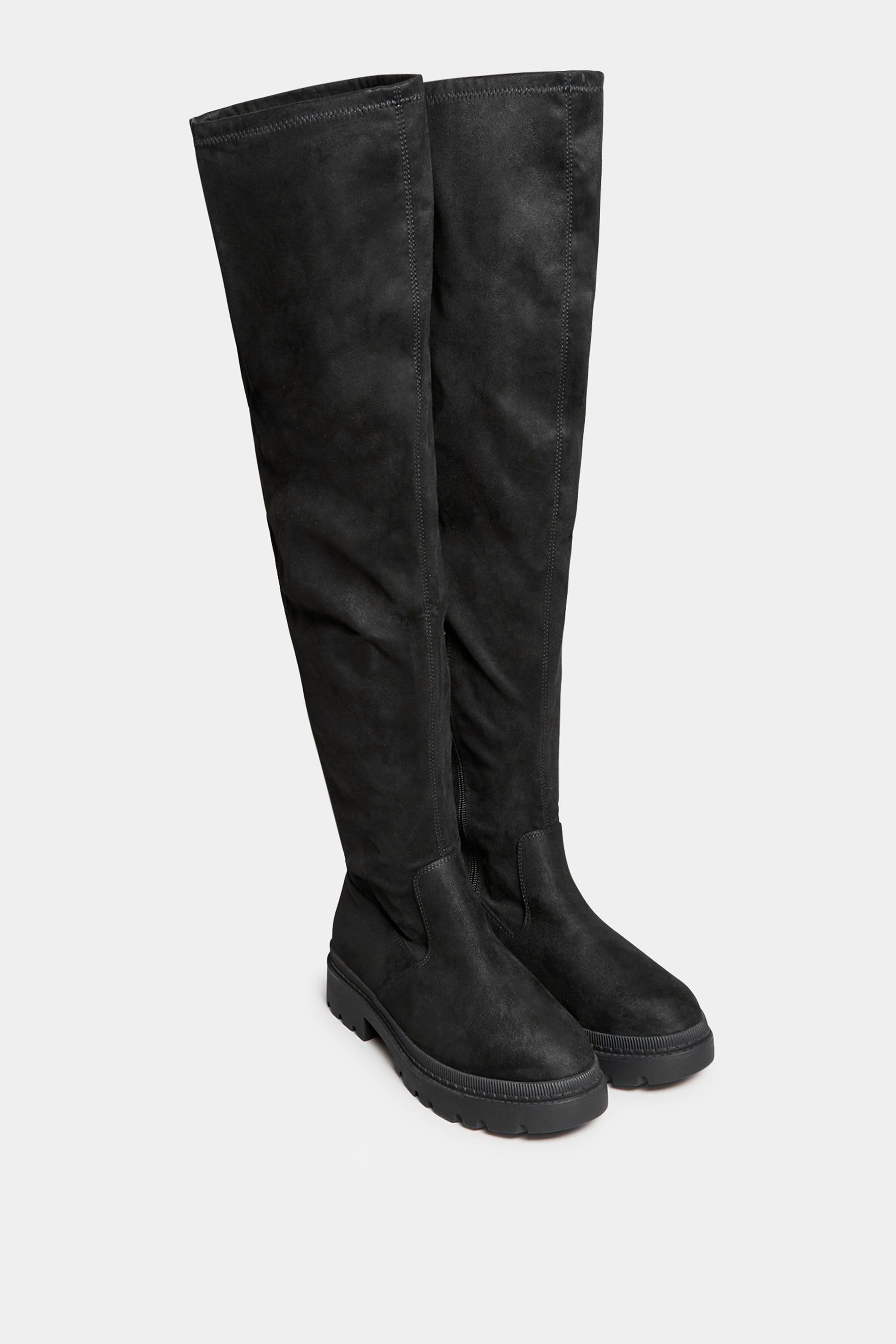 Yours Wide & Extra Wide Over The Knee Boots