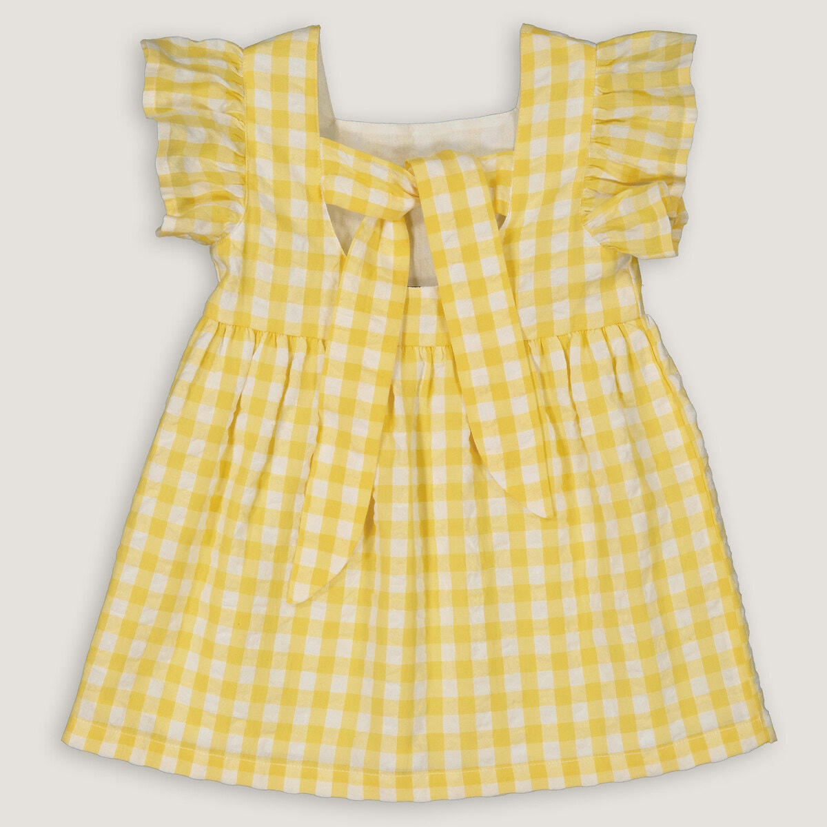 Robe de cérémonie à carreaux