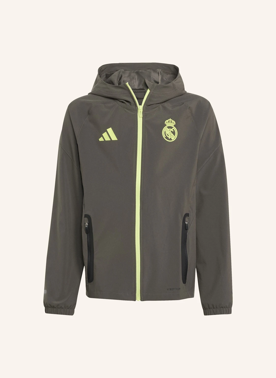 adidas REAL MADRID TIRO 25 COMPETITION VIS TECH KIDS TRAVEL JACKE