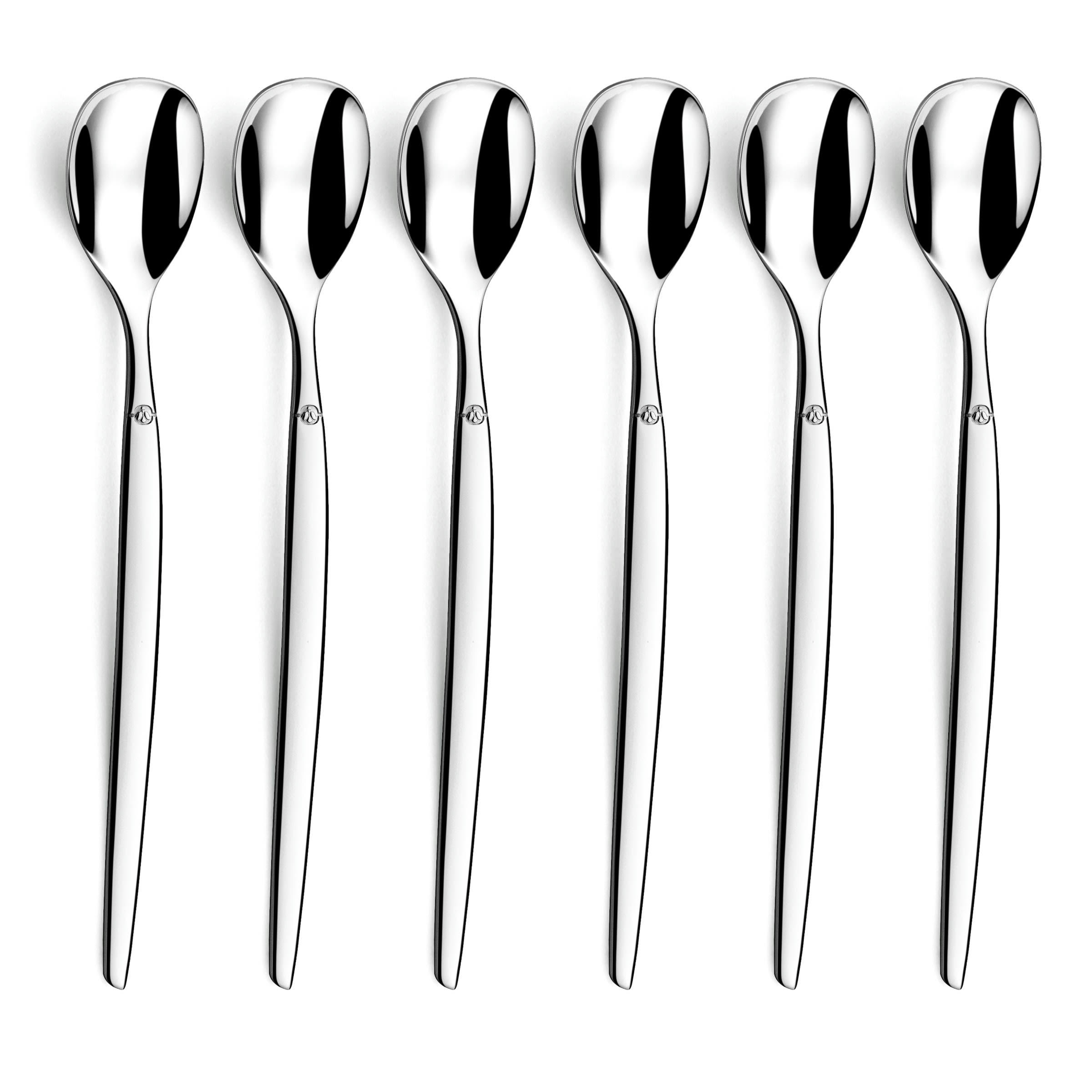 JET - Set 6 cuillères glace & mazagran