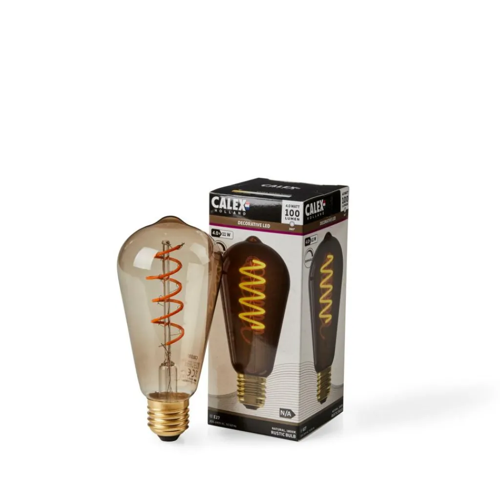 Ampoules Led^CASA CALEX Ampoule à Filament E27 Brun
