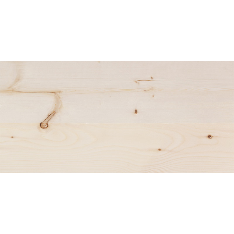 Chevron en sapin brut 270 x 15 x 6,3 cm