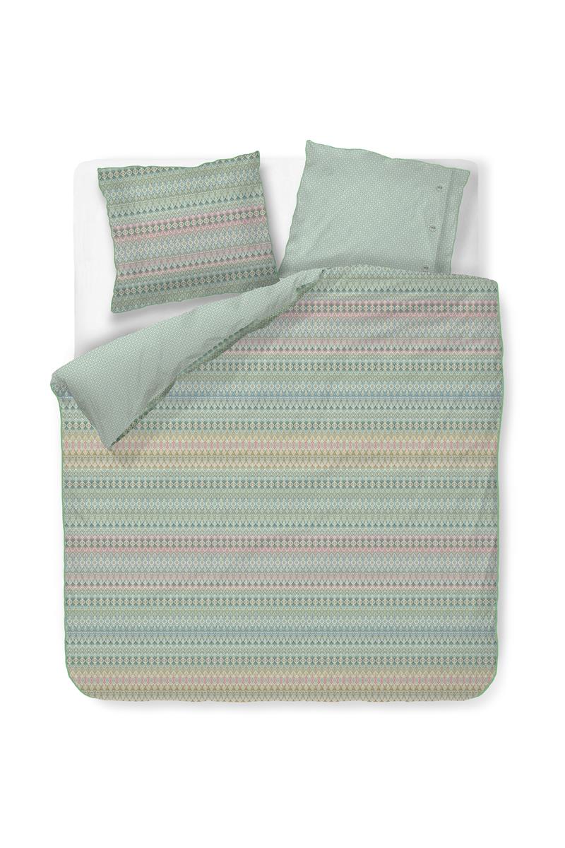 Pip Studio dekbedovertrek Ashanti - 240x200/220 cm - groen