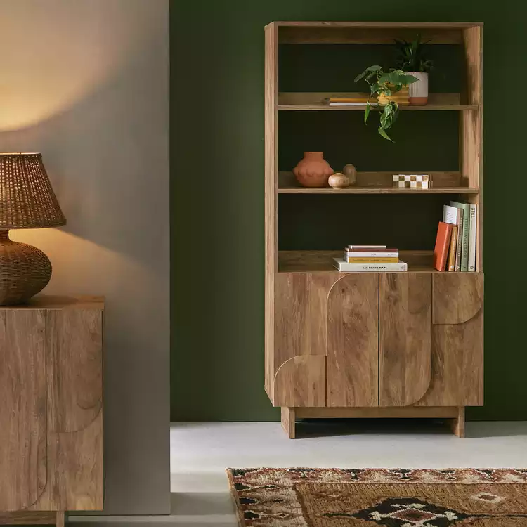 Habitat Yassica Bookcase - Oak