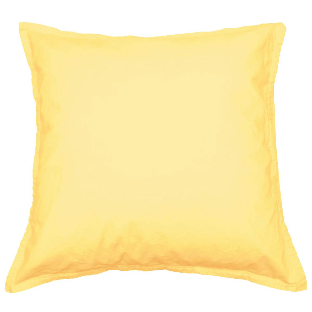 STUDIO - Lot de 2 taies d'oreiller en coton  miel 65x65 cm