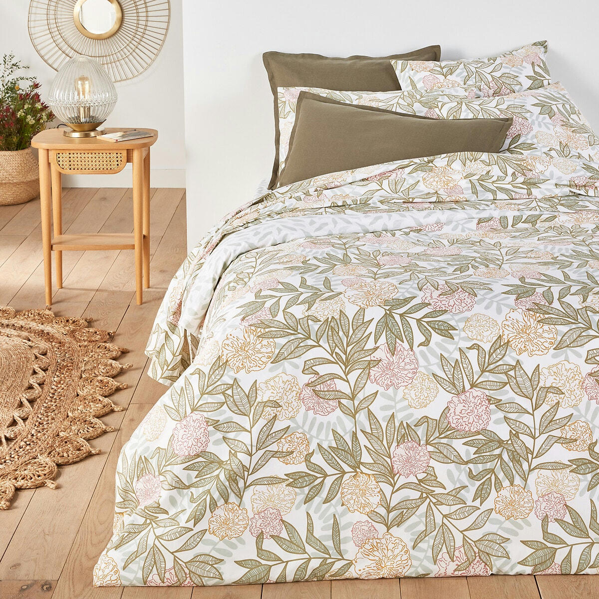 Drap housse percale de coton bonnet 30 cm, Dolce