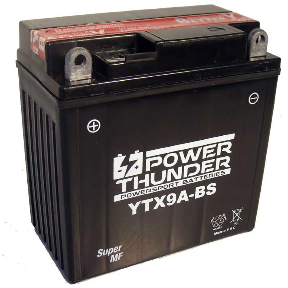 Power Thunder CTX9A-BS AGM battery