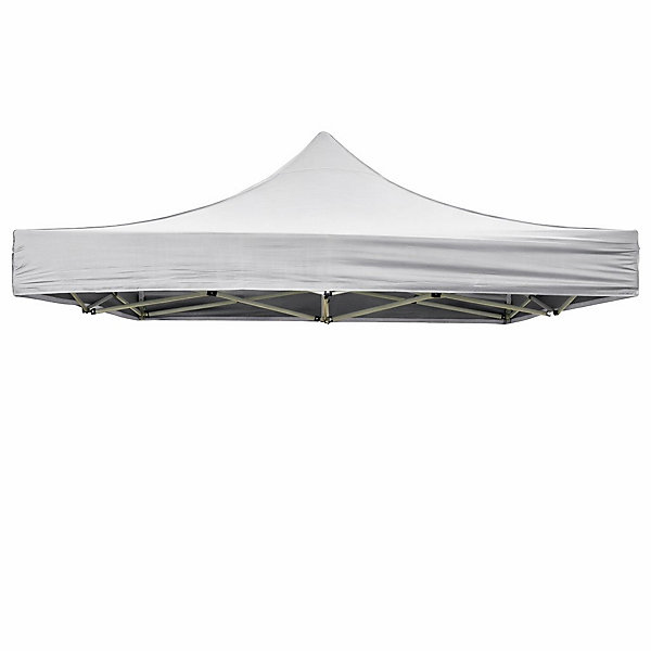 Feuille de toit imperméable blanche 3X6 pour remplacement de gazebo pliable 49483