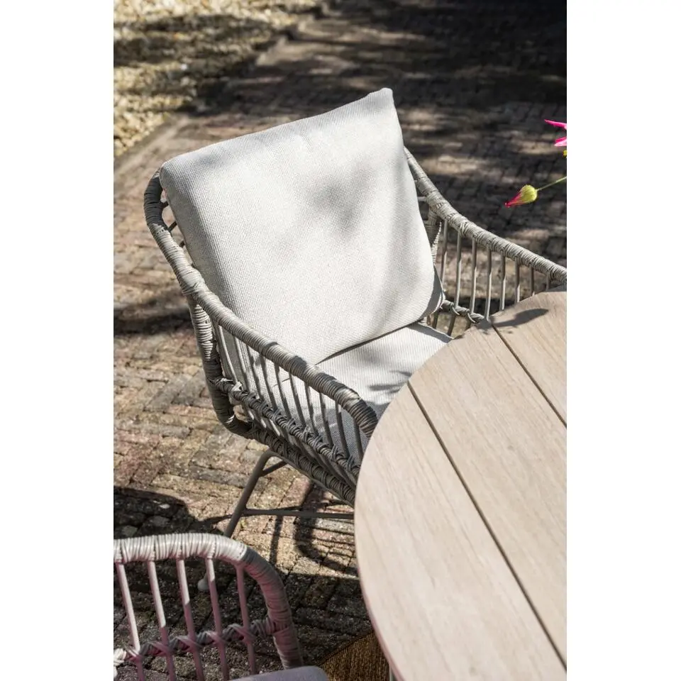 Garden Impressions Lucas dining tuinstoel - grey sand