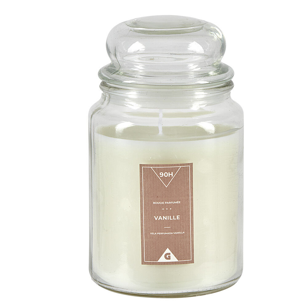 Bougie parfumée dans Bonbonnière senteur cupcake Vanille Ivoire