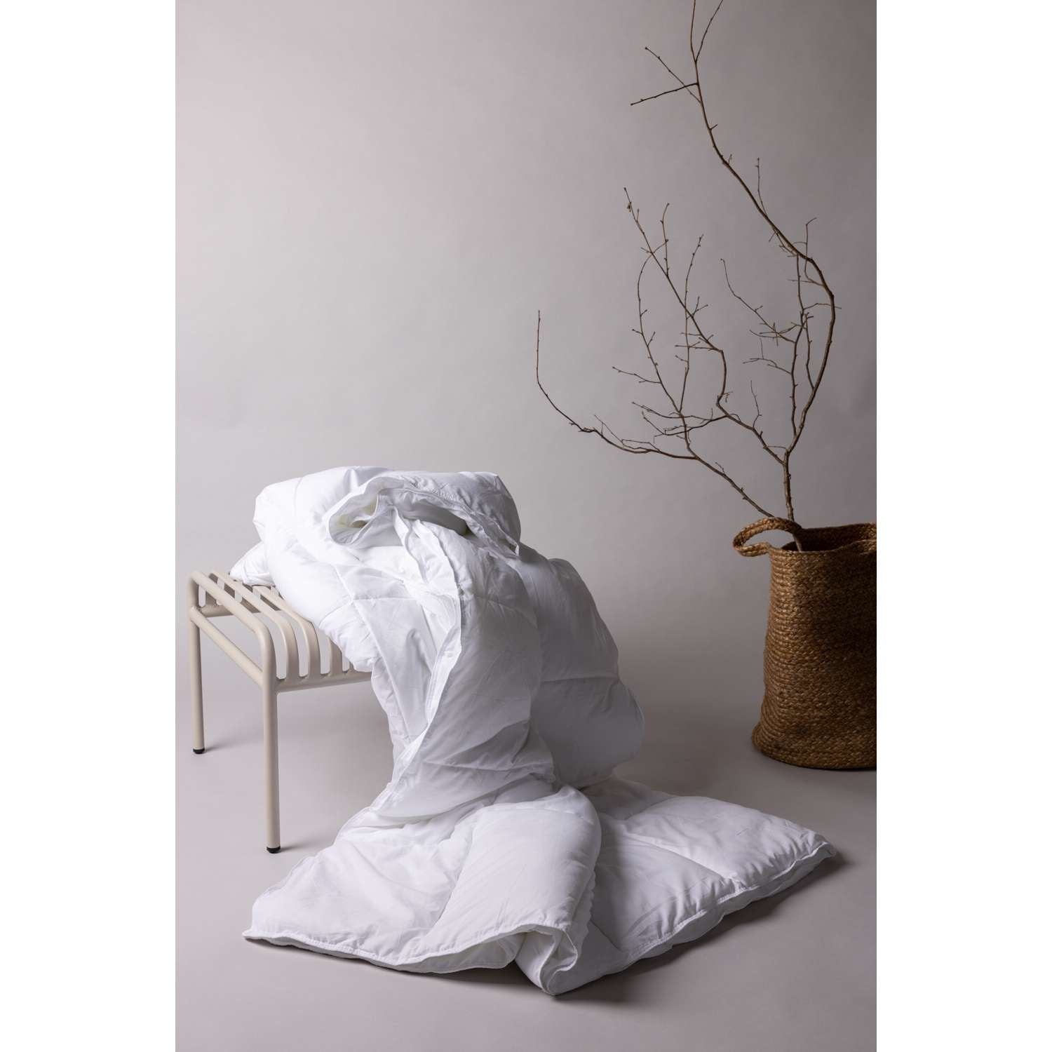 Venture Home Selma Beddengoed 200x150 - Wit